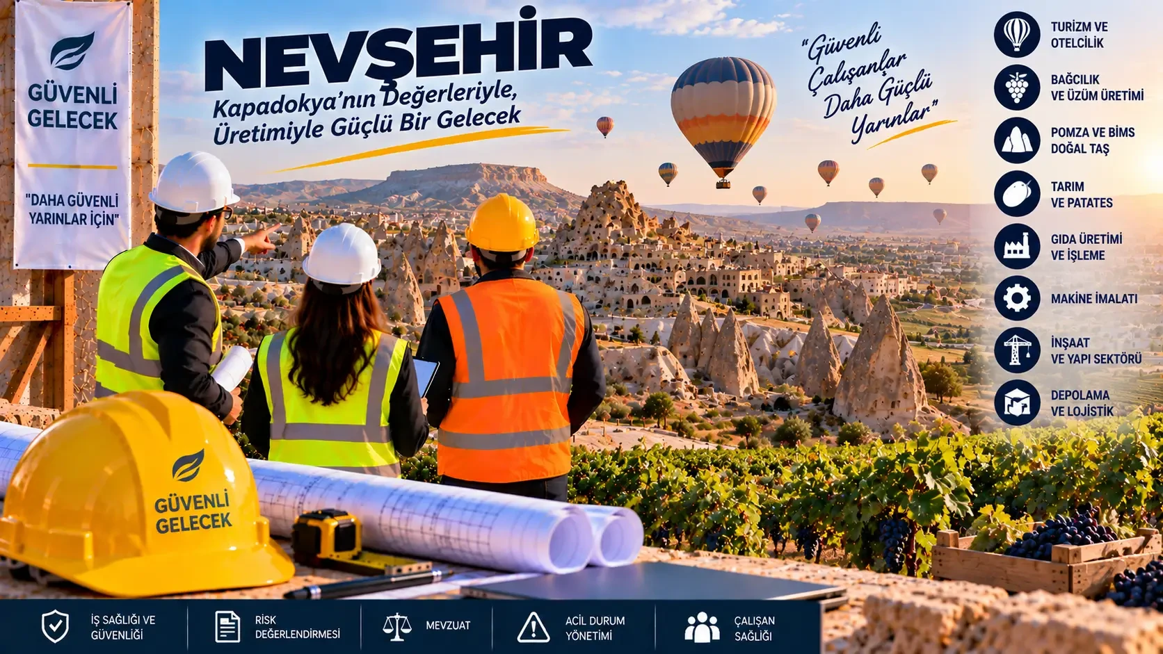 Nevşehir İş Güvenliği Uzmanlığı Kursu